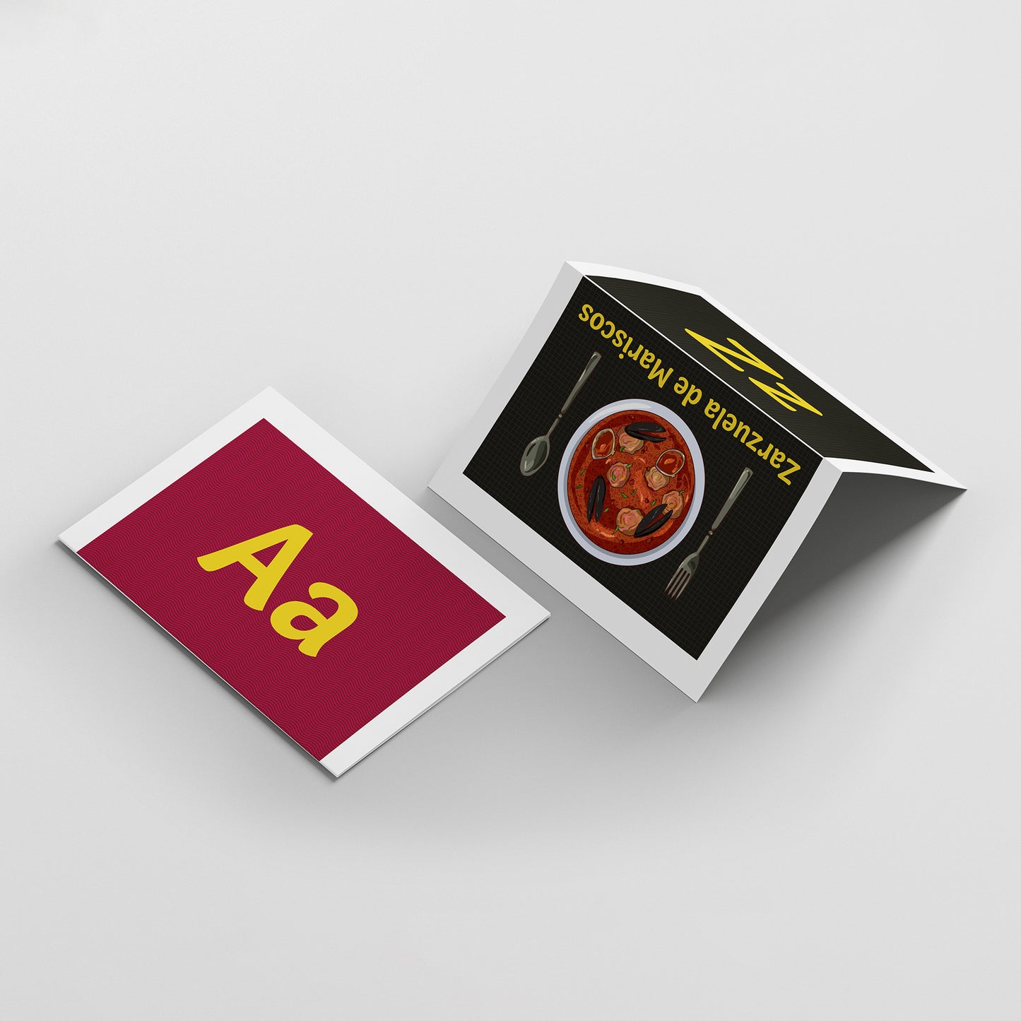 Printable Spanish ABC Flashcards
