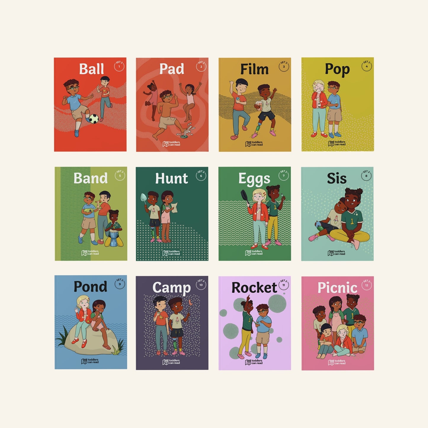 TCR Decodable Books - Set 2