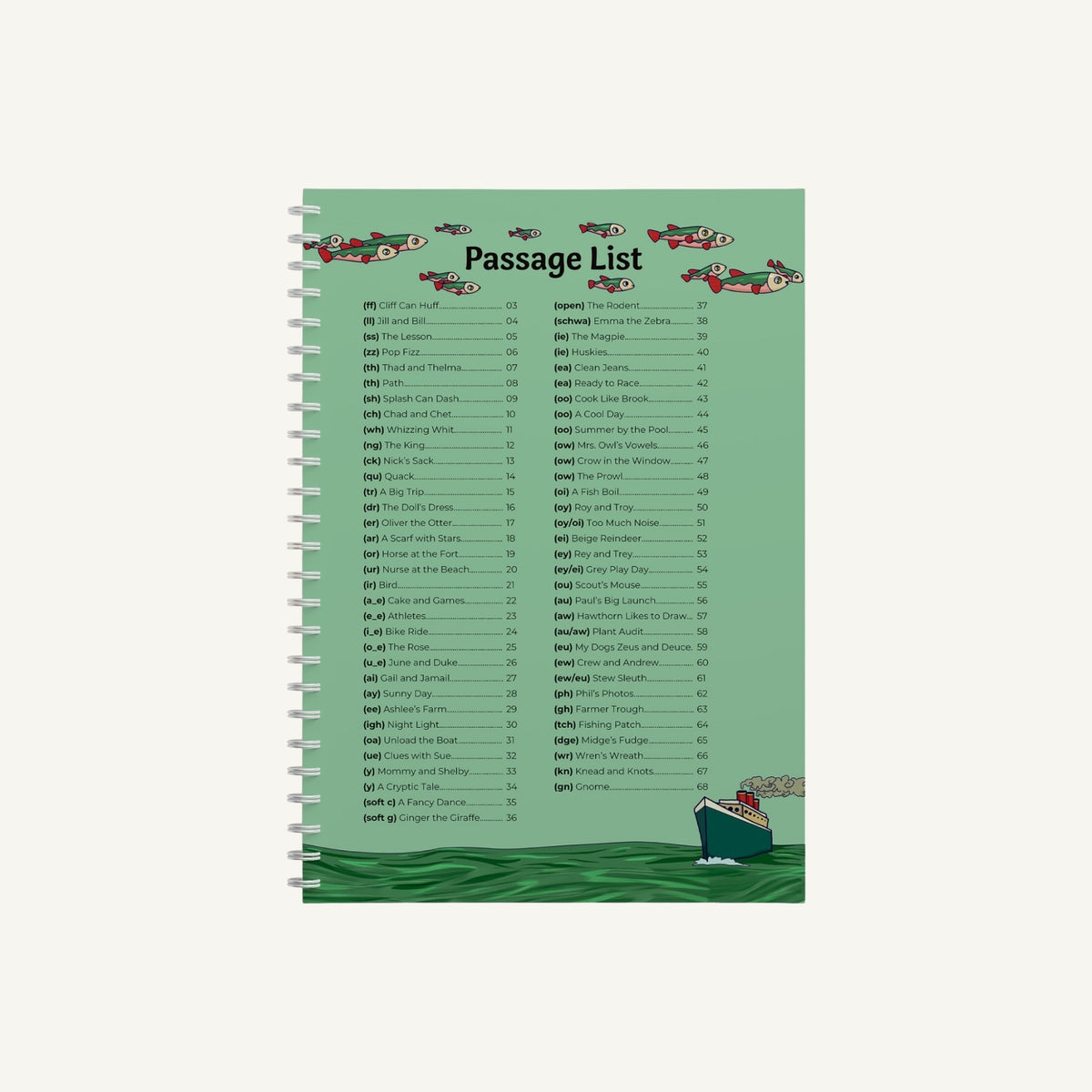 Fluency Passages