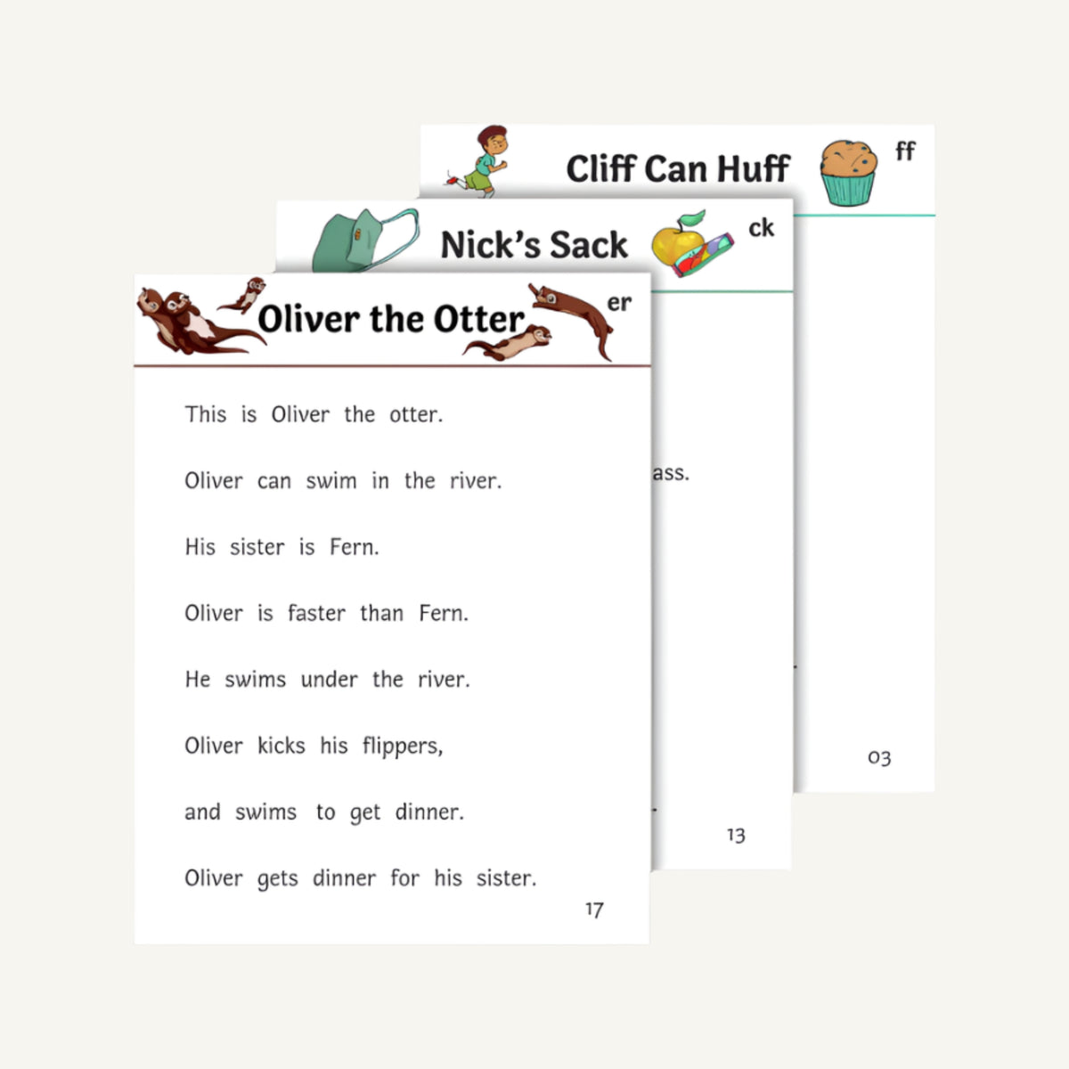 Printable Fluency Passages