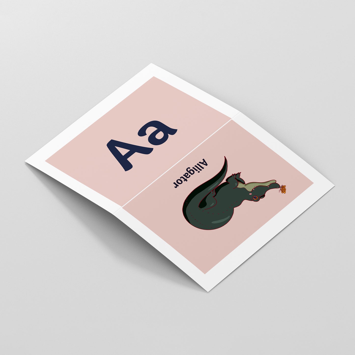 Printable Cute Animal ABC Flashcards