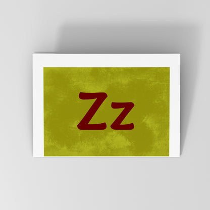 Printable Fruit & Veggie ABC Flashcards