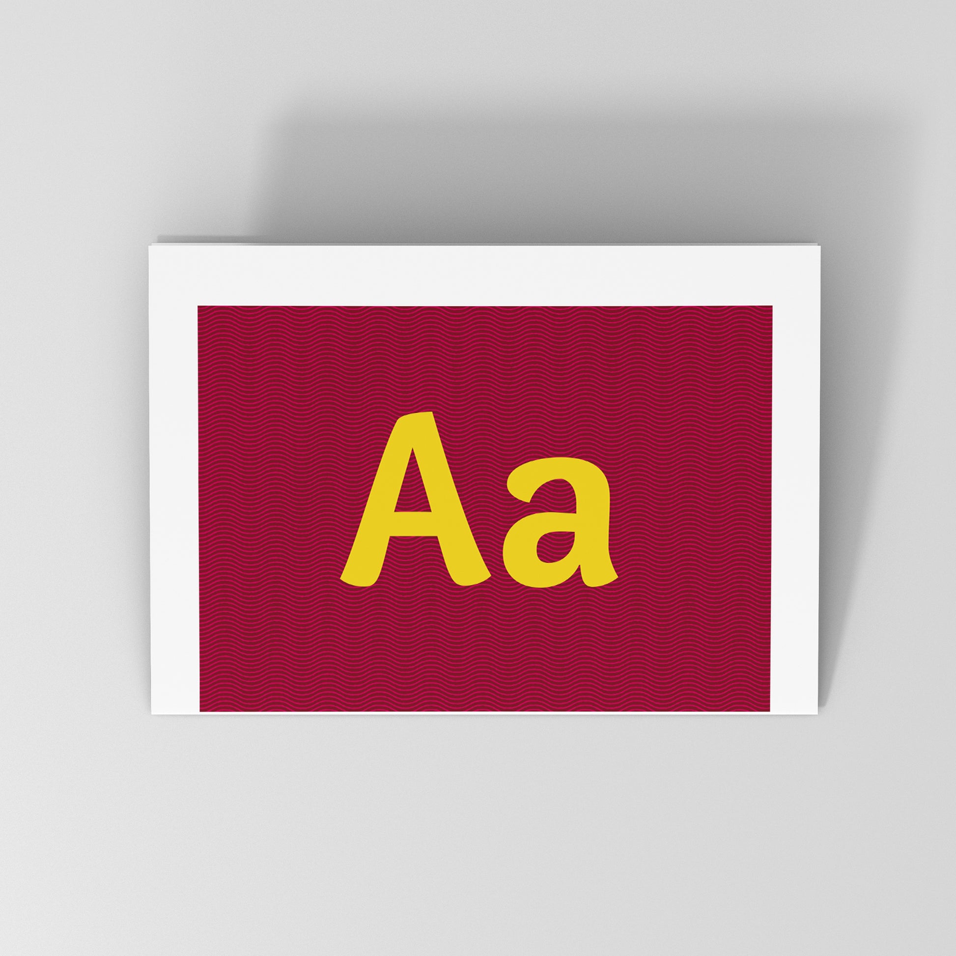 Printable Spanish ABC Flashcards