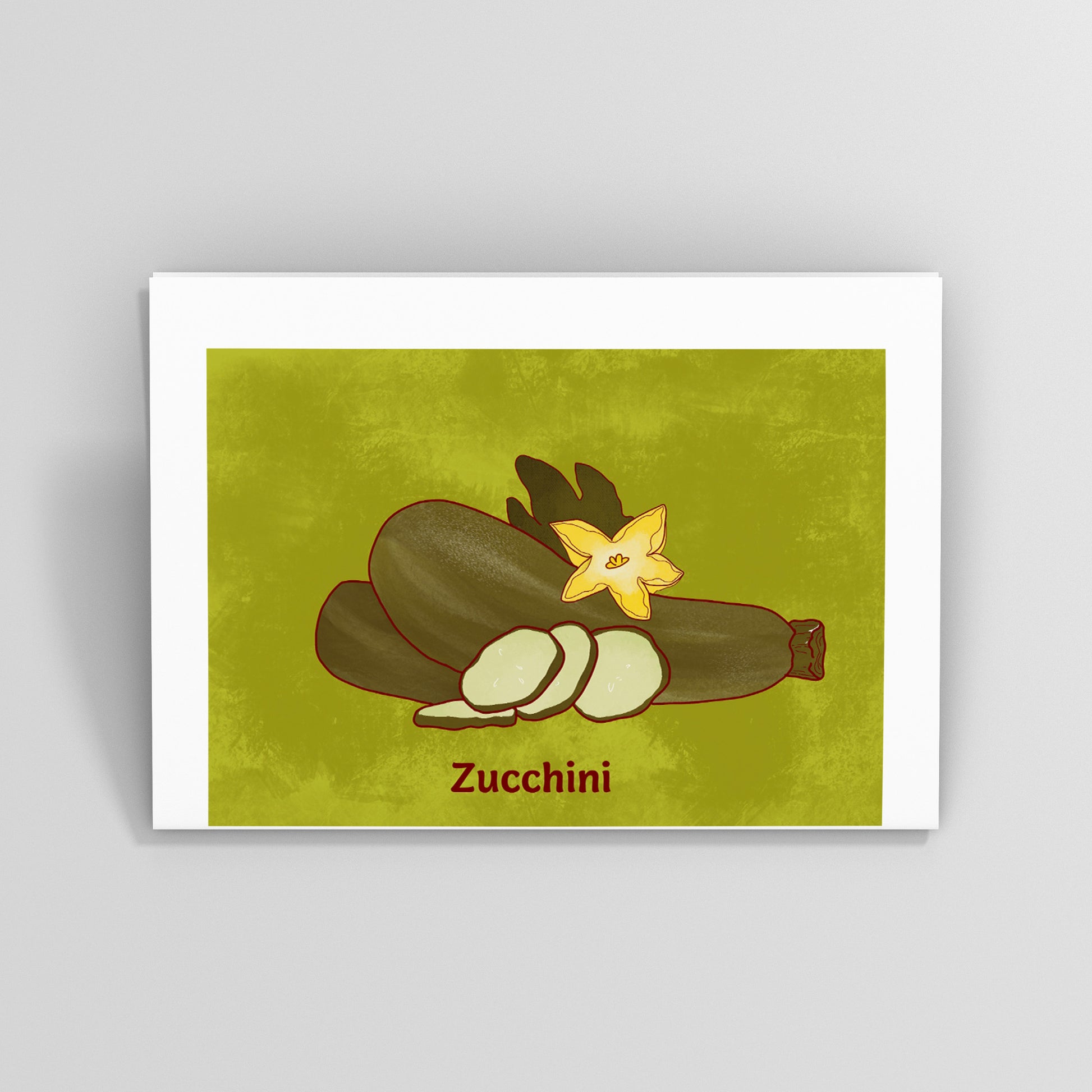Printable Fruit & Veggie ABC Flashcards