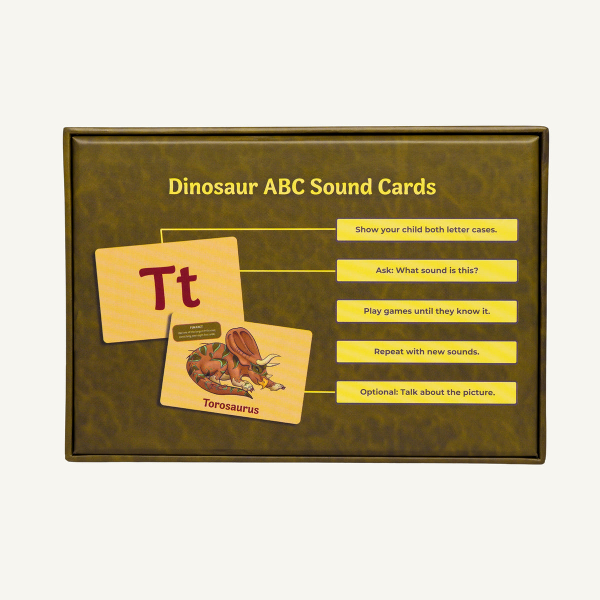 Dinosaur ABC Flashcards