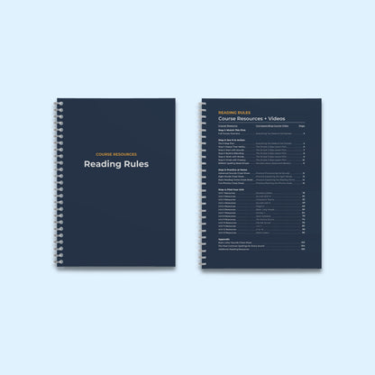 Reading Rules Course