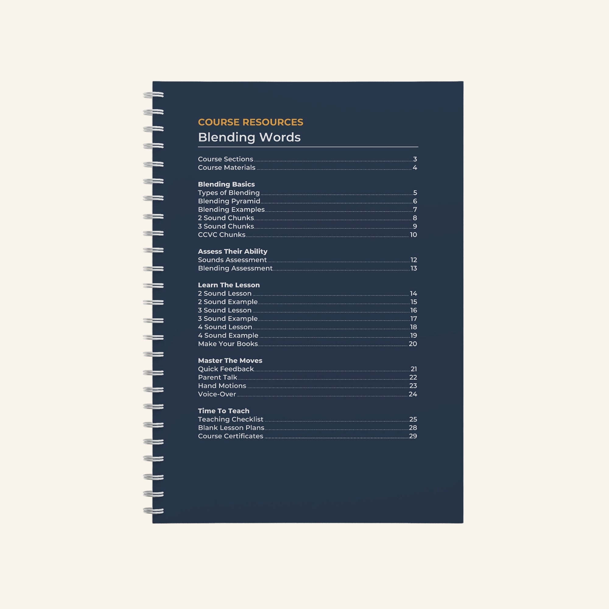 Blending Words Course Handouts