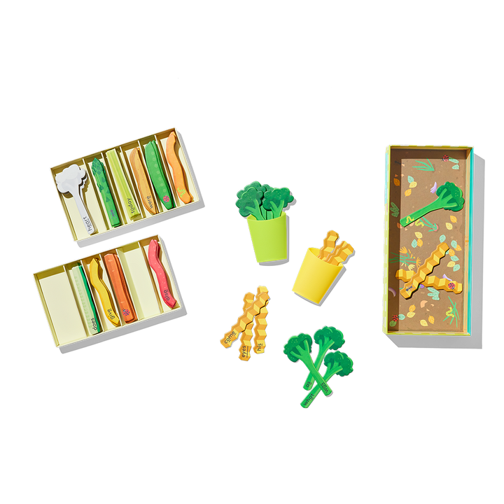 Sticky Word Snack Sticks